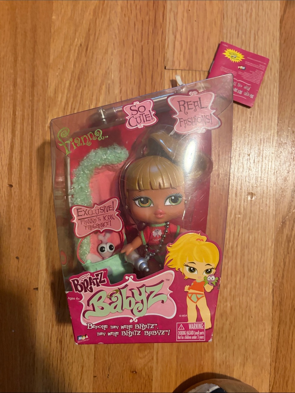 Vintage Bratz Babyz fianna Doll in Pink Packaging - Bratz